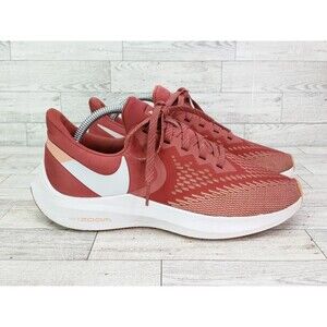 Women's Nike Zoom Winflo 6 AQ8228-800 Pink Running Shoes Sneakers Size 8